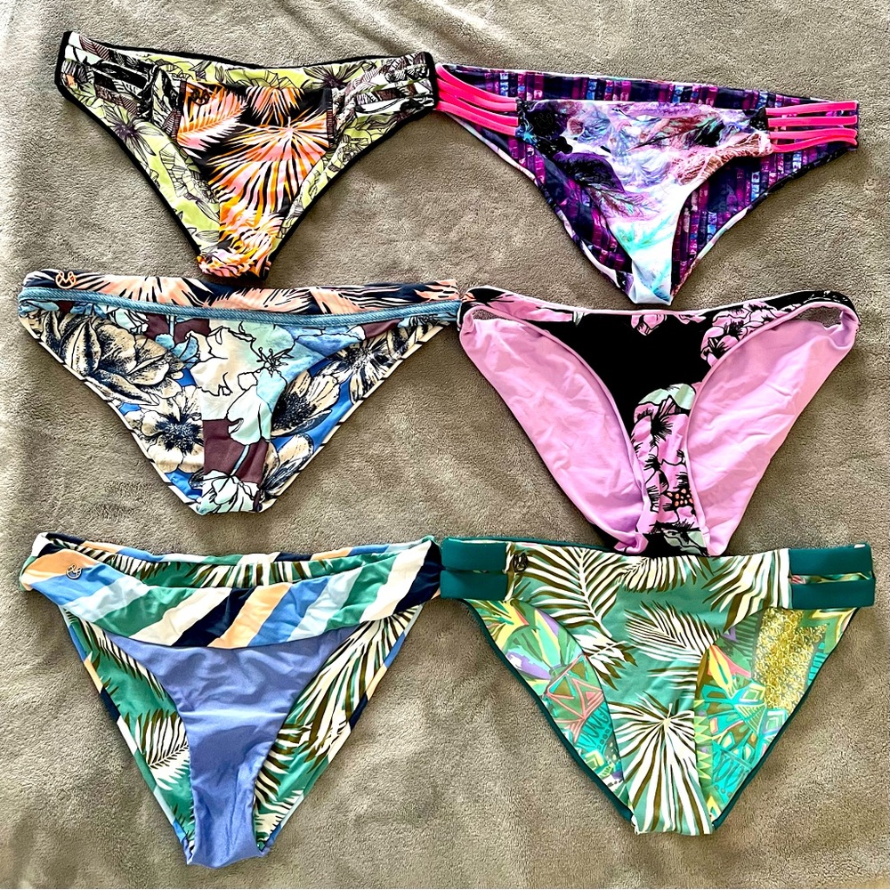 Maaji Large Bundle 6 Bikini bottoms